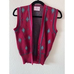 Vintage Pendleton Woven Vest